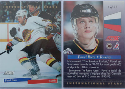 1993-94 Score International Stars Canadian # 1