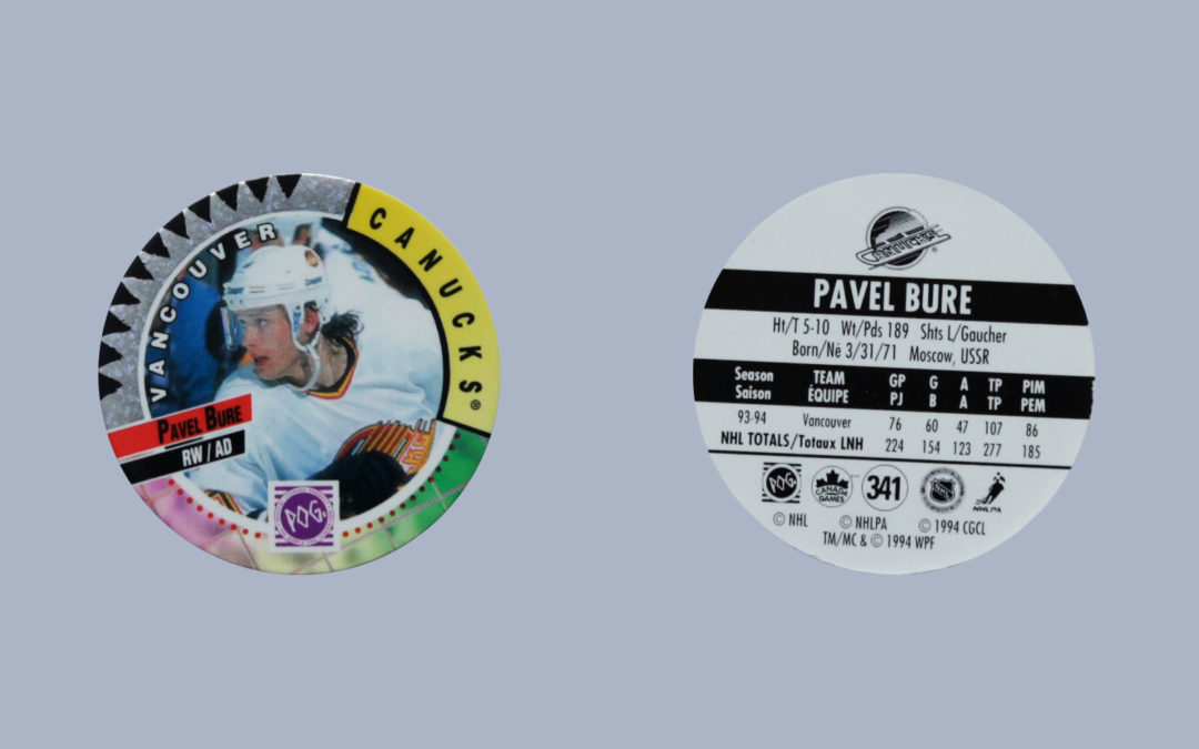 1994-95 Canada Games NHL POGS # 341